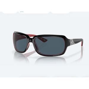 Costa Del Mar Isabela Women Sunglasses IB 32 OGP Polarized 580 100% UV Blk Coral